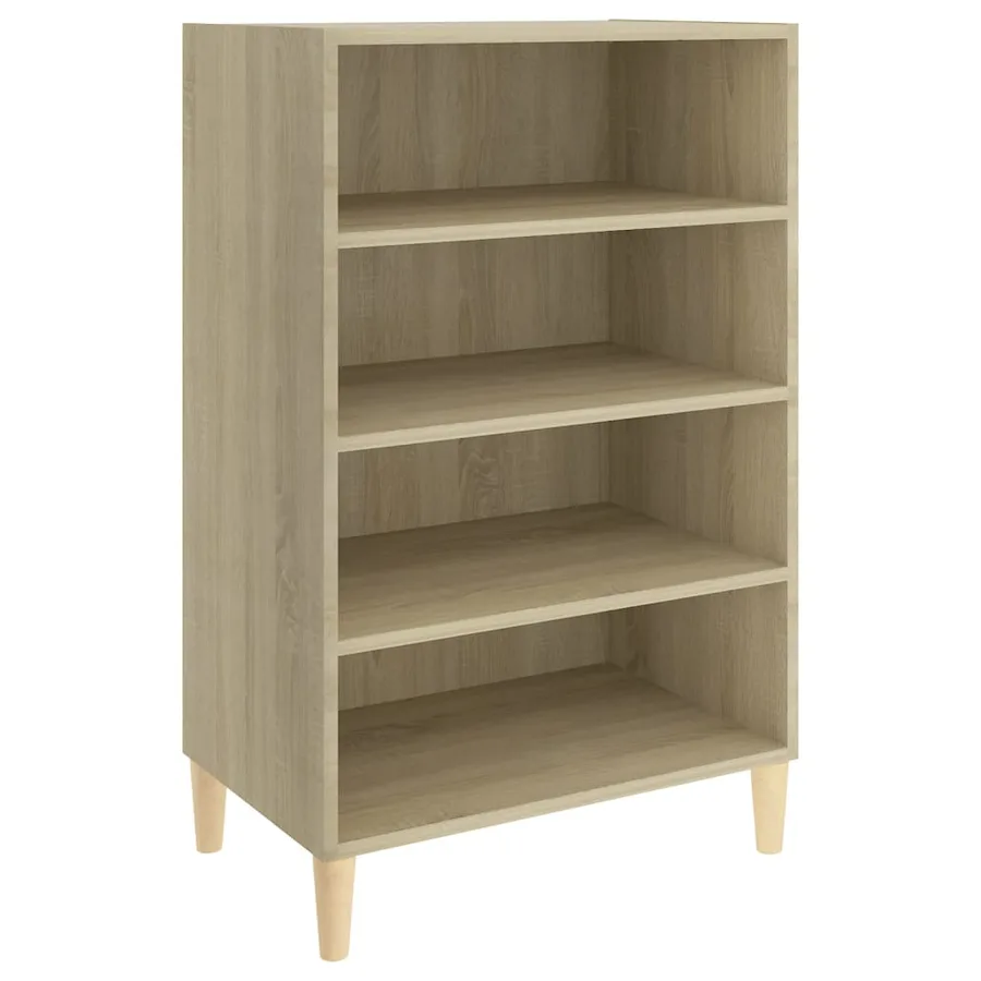 Buffet Chêne sonoma 57x35x90 cm Bois d’ingénierie - 2