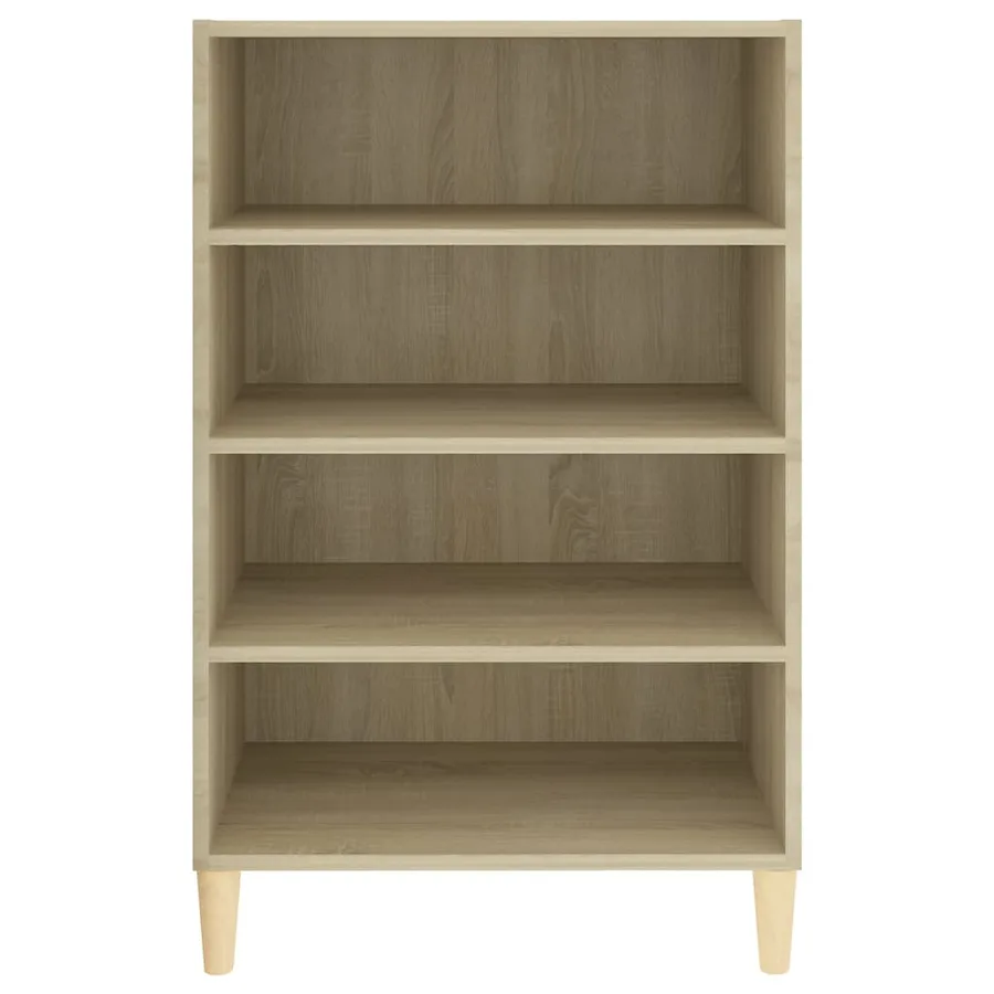 Buffet Chêne sonoma 57x35x90 cm Bois d’ingénierie - 4