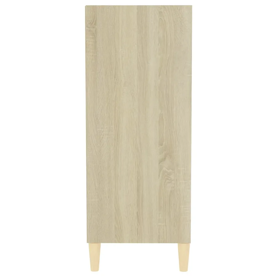 Buffet Chêne sonoma 57x35x90 cm Bois d’ingénierie - 5