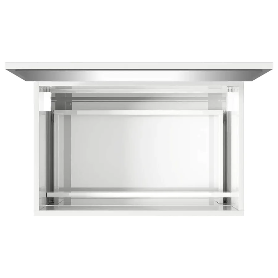 Ensemble de meubles salle de bain 2 pcs blanc bois d'ingénierie - 17
