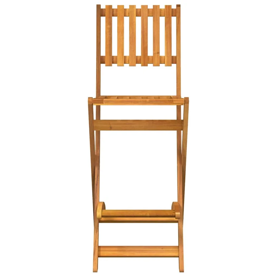 Ensemble de bar d'extérieur 5 pcs Bois d'acacia massif - 6
