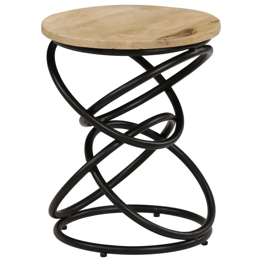 Table d'appoint Bois de manguier solide 40x50 cm - 10
