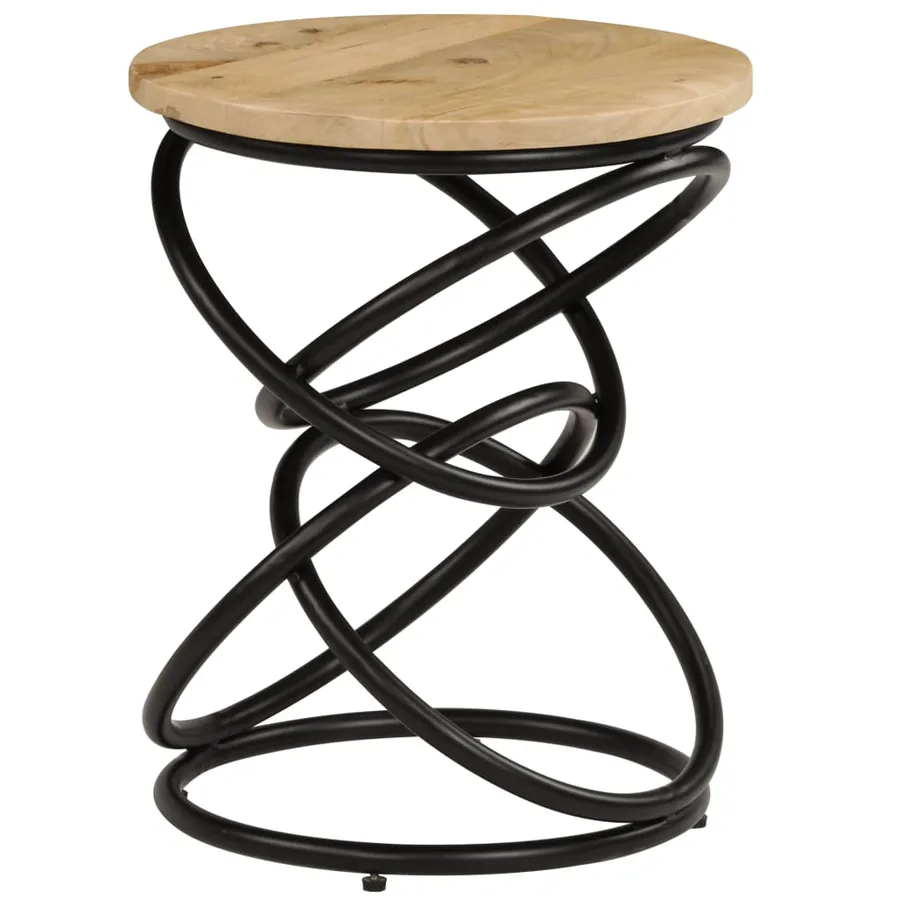 Table d'appoint Bois de manguier solide 40x50 cm - 11