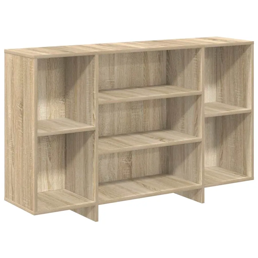 Buffet chêne sonoma 120x30x75 cm bois d'ingénierie - 2