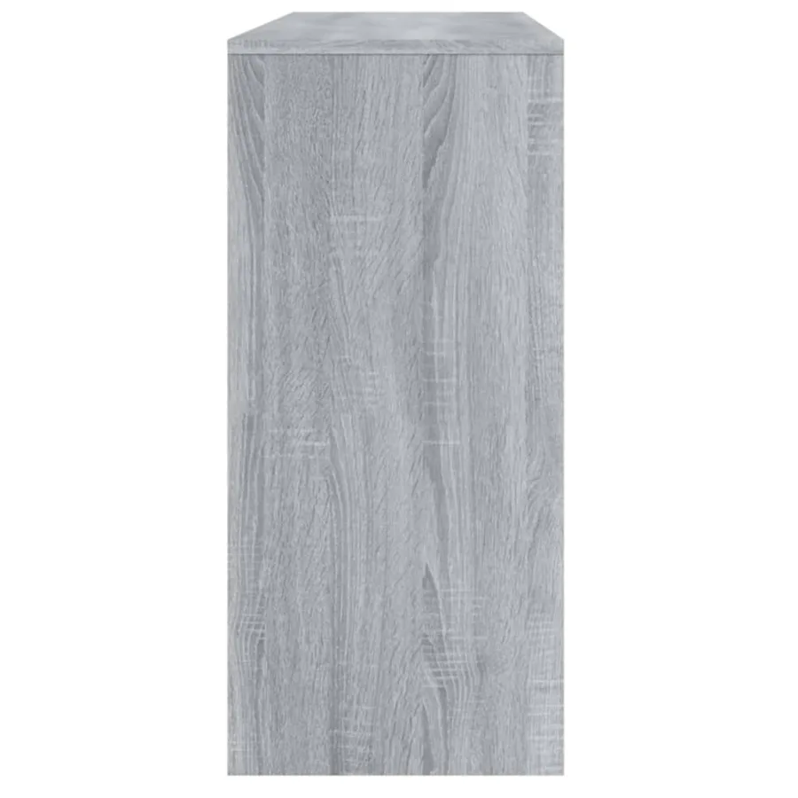 Table console sonoma gris 100x35x76,5 cm bois d'ingénierie - 7