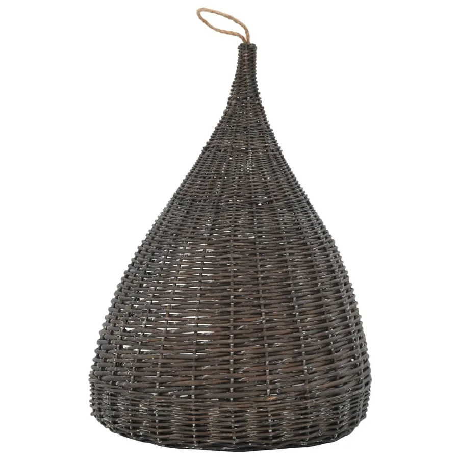 Panier pour chats avec coussin Gris 40x60 cm Saule naturel - 5