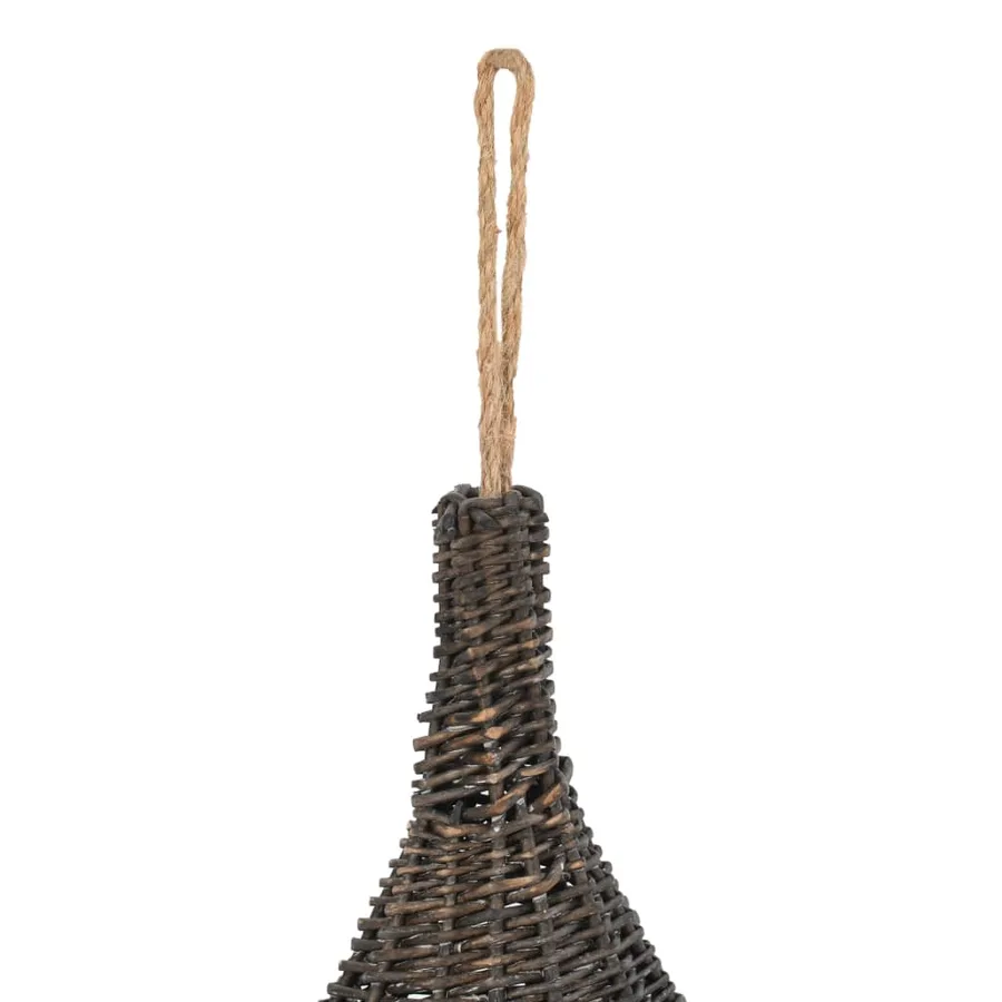 Panier pour chats avec coussin Gris 40x60 cm Saule naturel - 6