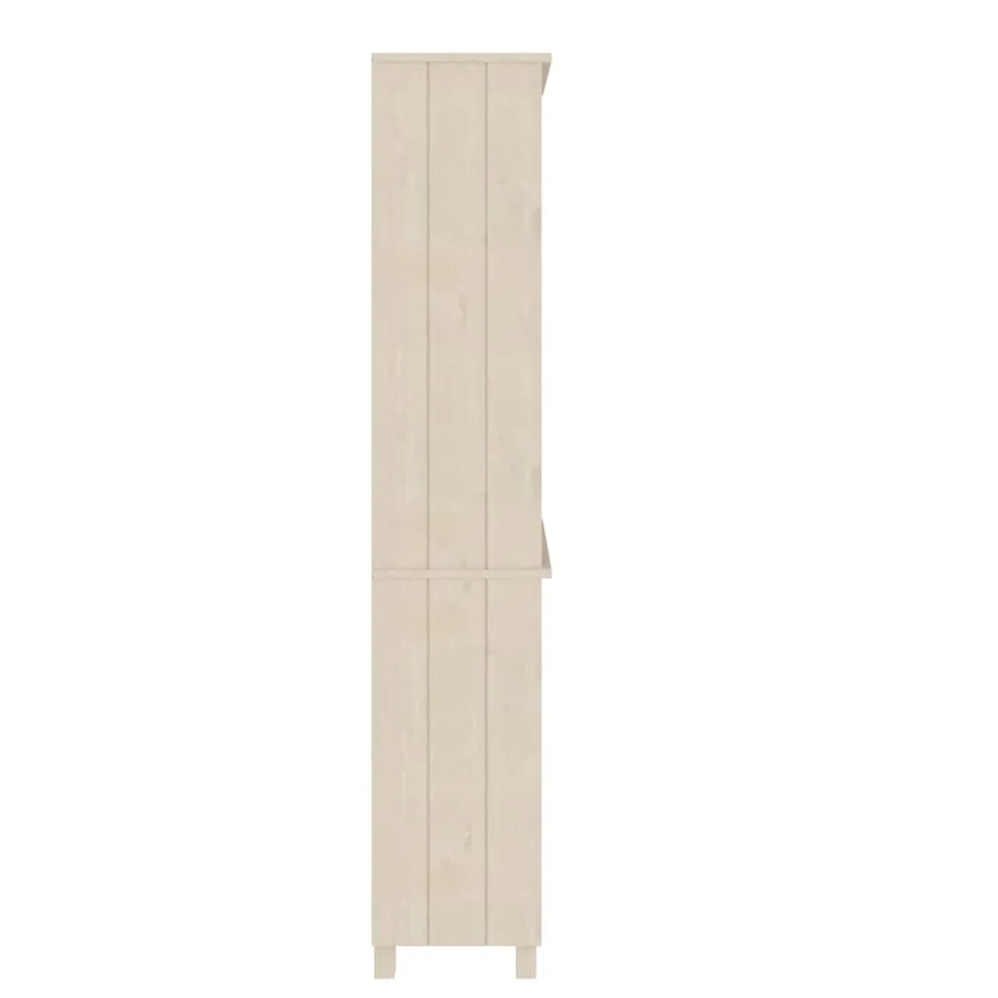 Buffet HAMAR Bois massif de pin Marron miel - 4
