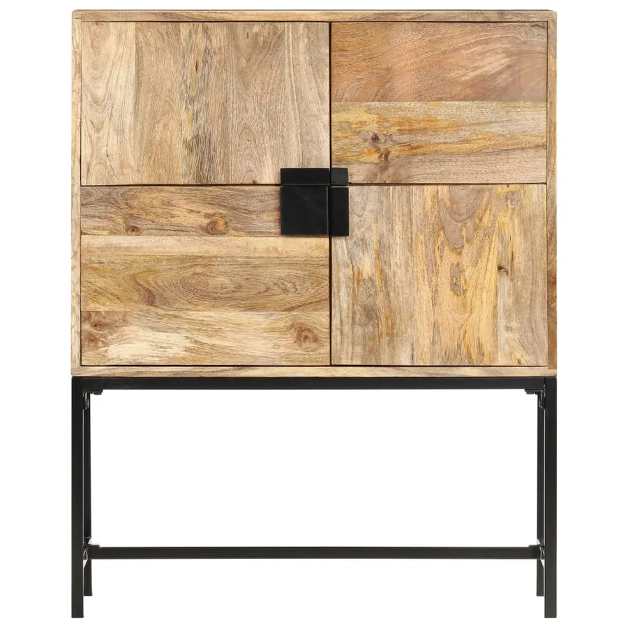 Buffet 80x30x100 cm Bois de manguier massif - 2