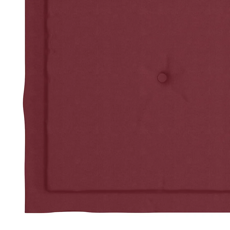 Ensemble à manger d'extérieur pliable avec coussin 3 pcs Teck - 11