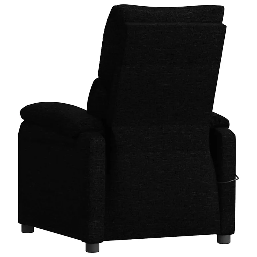 Fauteuil de massage Noir Tissu - 5