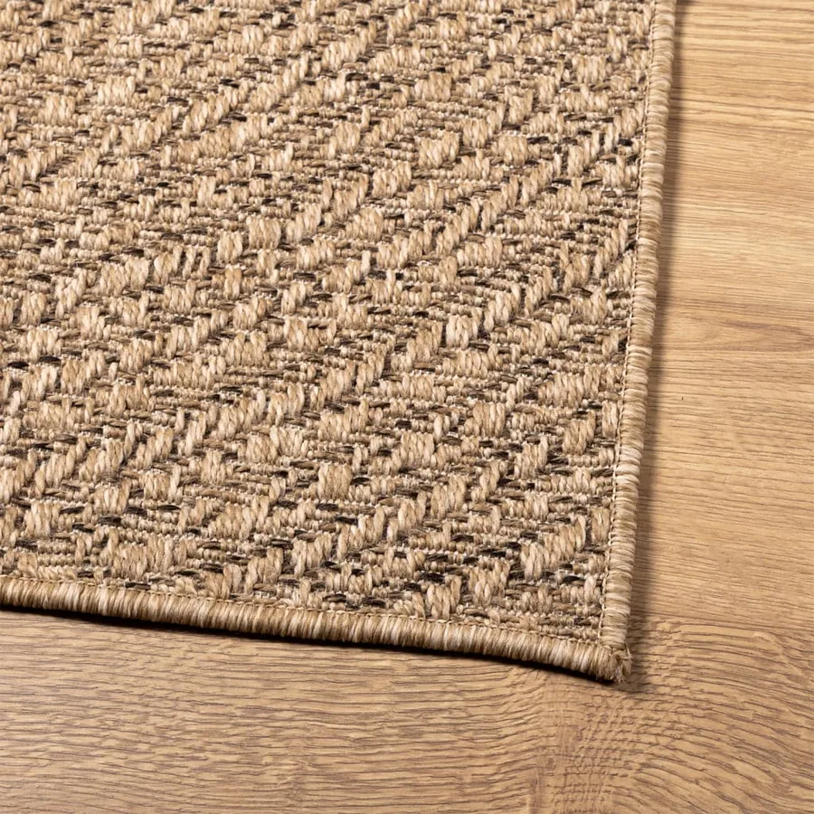 Tapis ZIZUR 200x290 cm aspect de jute intérieur et extérieur - 8