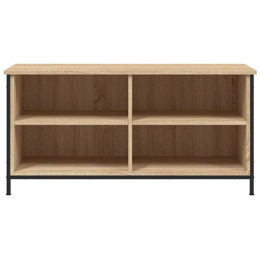 Meuble TV Chêne sonoma 100x40x50 cm Bois d'ingénierie - 4