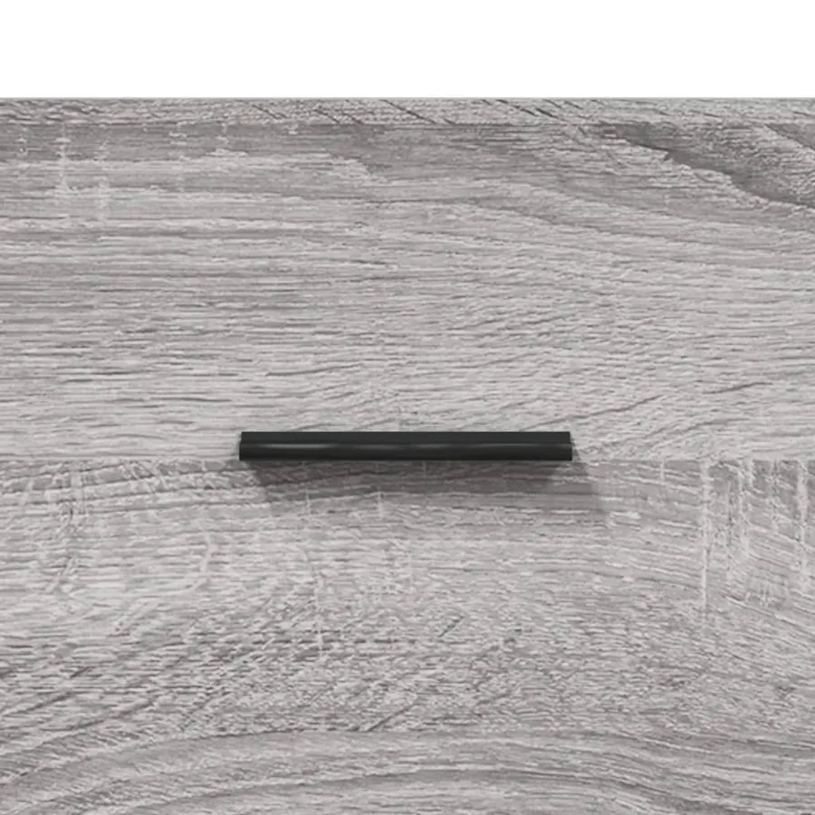 Buffet haut Sonoma gris 69,5x34x180 cm Bois d'ingénierie - 11