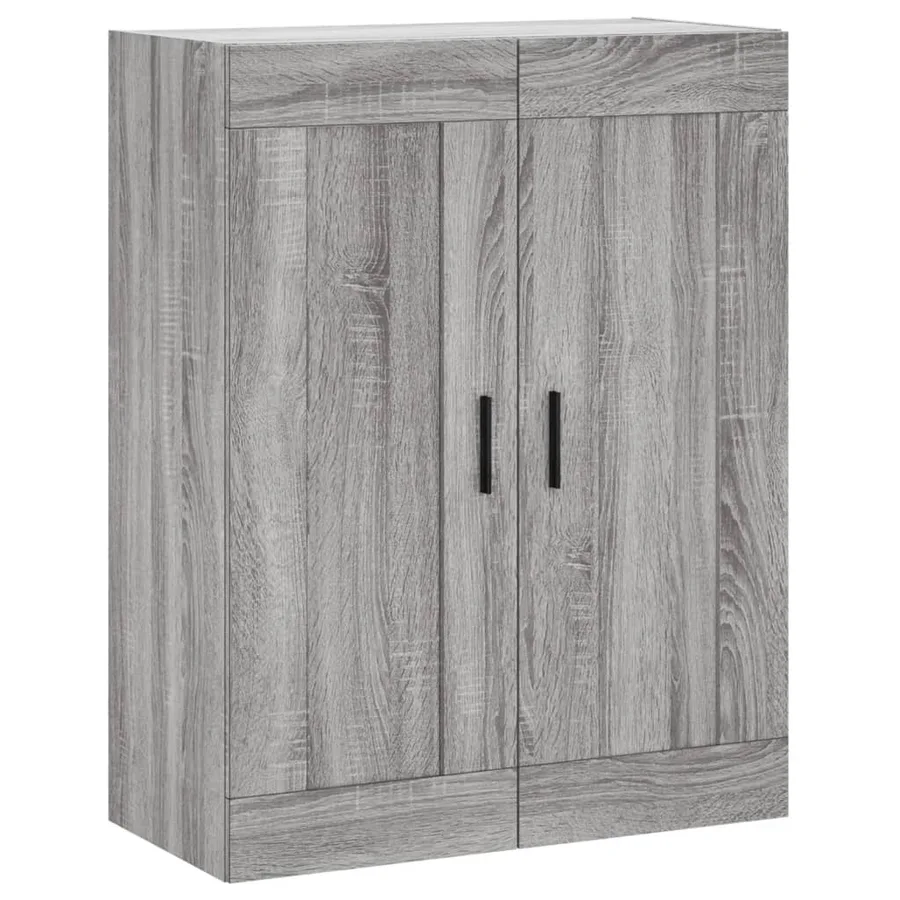 Buffet haut Sonoma gris 69,5x34x180 cm Bois d'ingénierie - 5