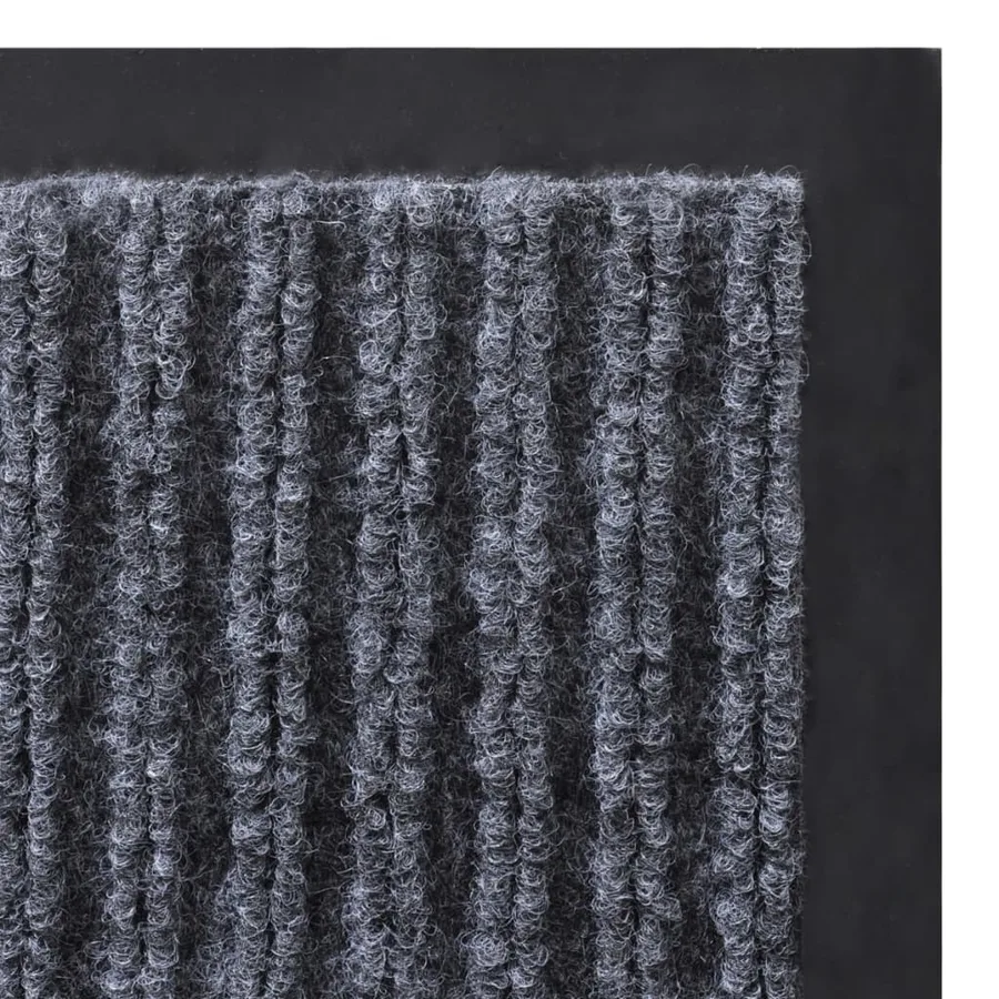 Paillassons 4 pcs PVC Gris 90x60 cm - 7