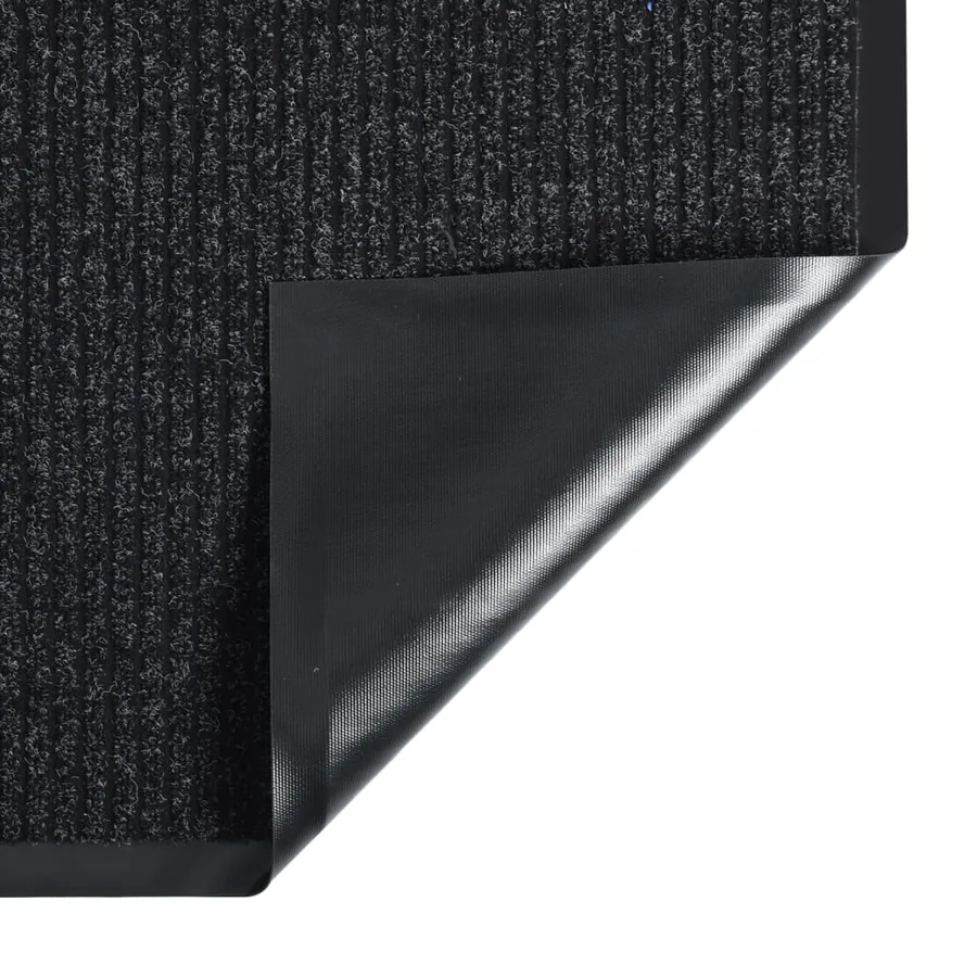 Paillasson rayé Anthracite 80x120 cm - 3