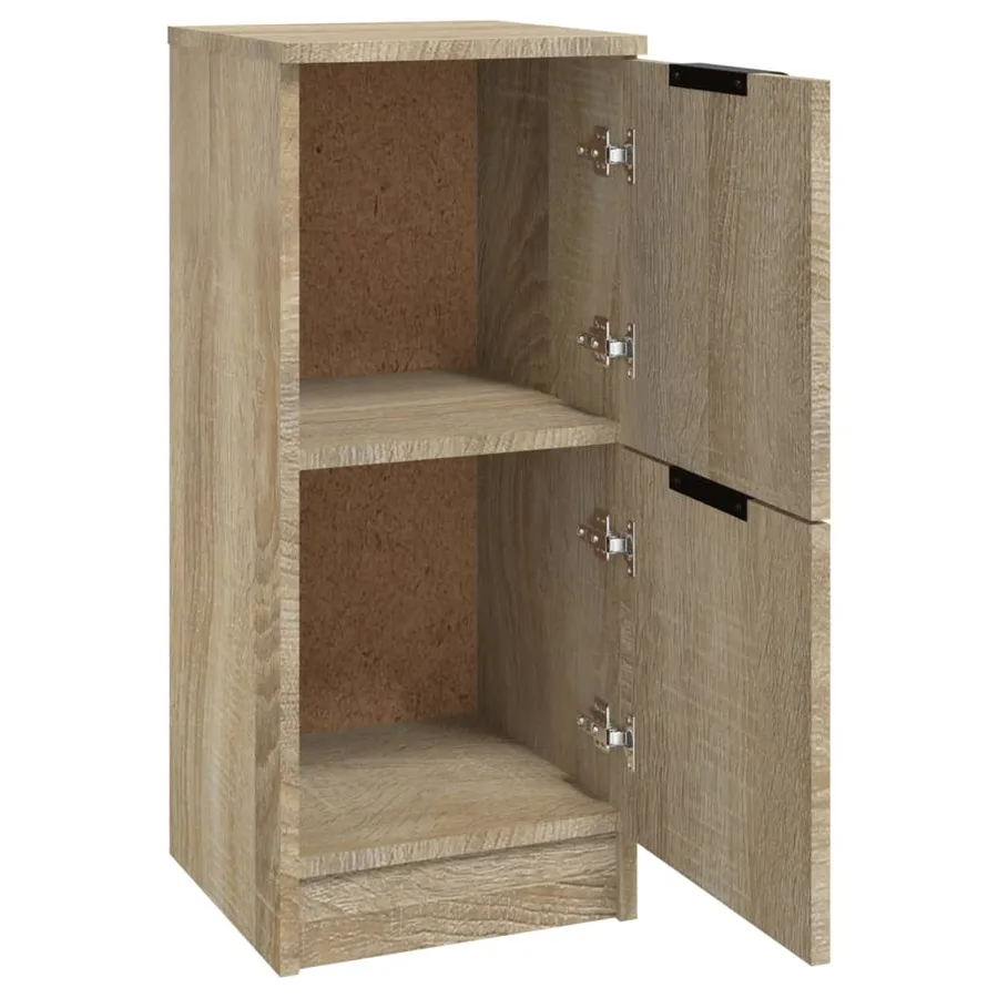 Buffets 2 pcs Chêne Sonoma 30x30x70 cm Bois d'ingénierie - 5
