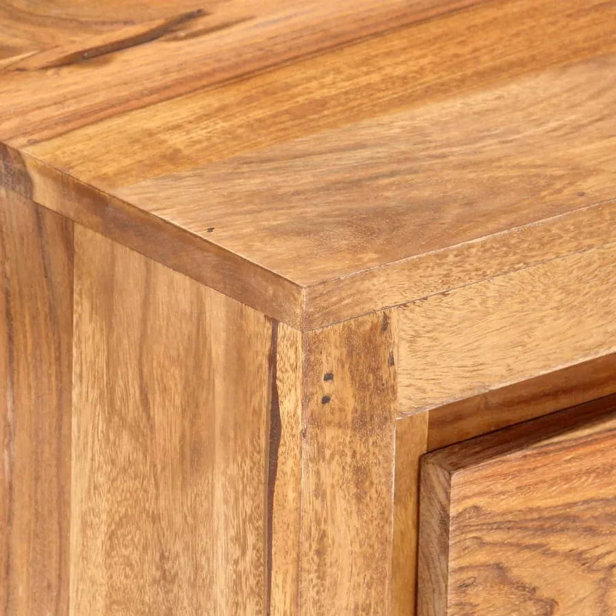 Armoire à tiroirs 60x33x75 cm Bois d'acacia massif - 5