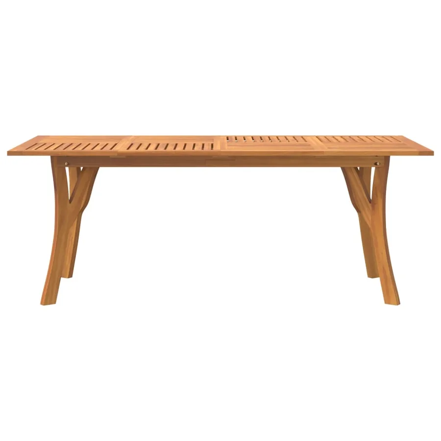 Table de jardin 200x90x75 cm Bois d'acacia solide - 3