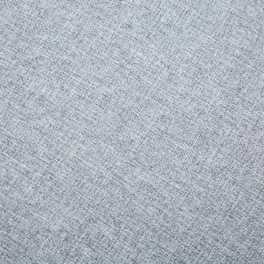Canapé d'angle revêtement en tissu 171,5x138x81,5 cm gris clair - 9
