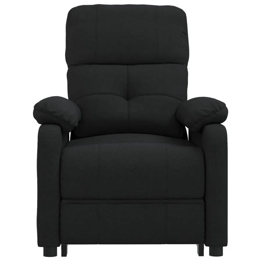 Fauteuil inclinable électrique Noir Tissu - 4