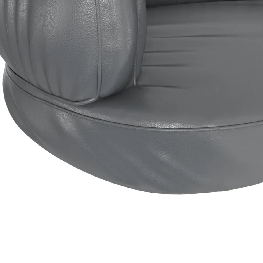 Lit pour chien ergonomique Mousse Gris 60x42 cm Similicuir - 6