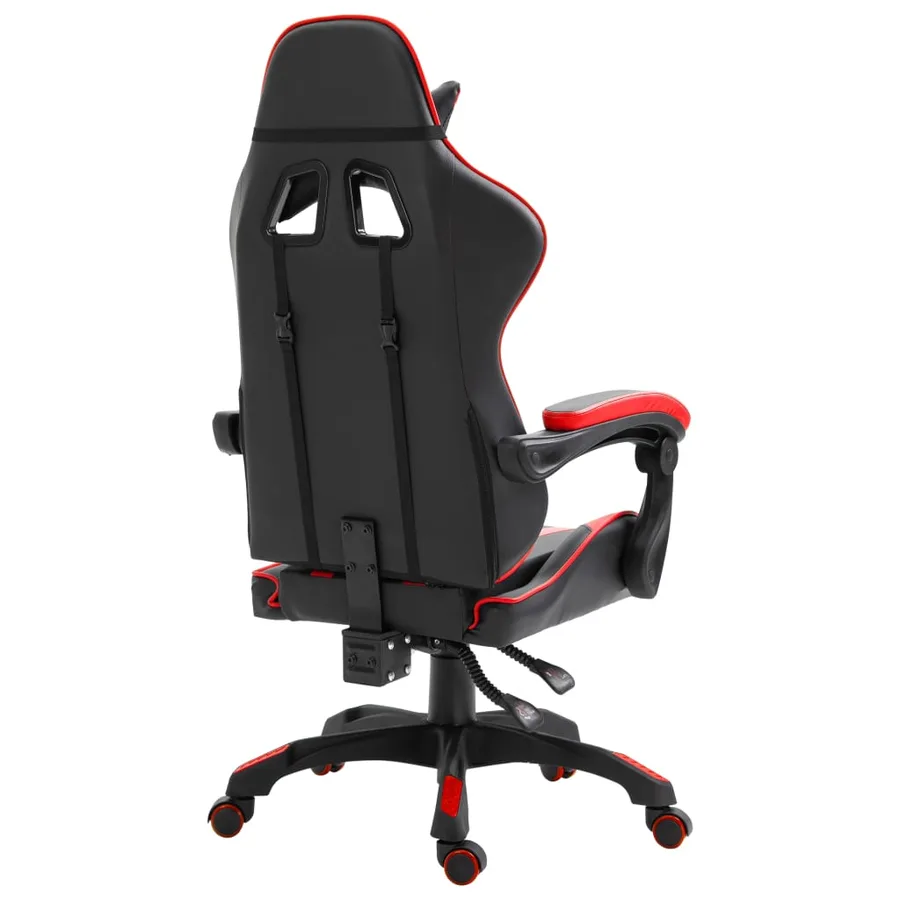 Chaise de jeu Rouge Similicuir - 4