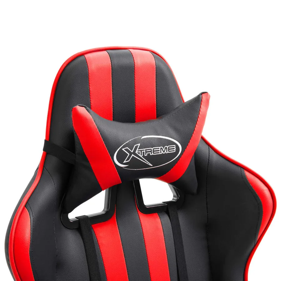 Chaise de jeu Rouge Similicuir - 5