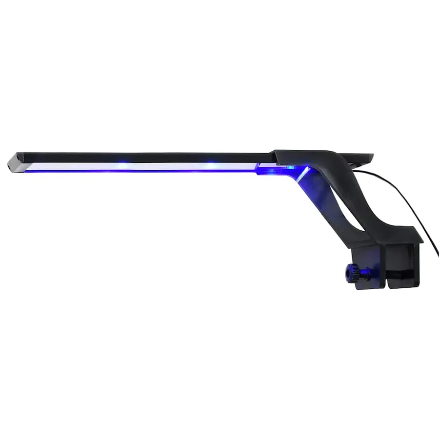 Lampe à LED d'aquarium avec pince 35-55 cm Bleu et blanc - 2
