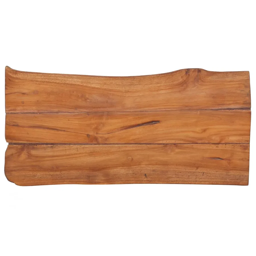 Banc de jardin 80 cm Bois de teck massif - 4