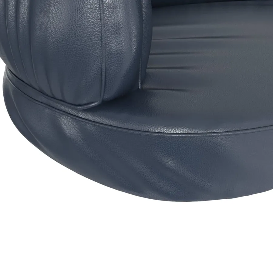 Lit pour chien ergonomique Mousse Bleu foncé 75x53cm Similicuir - 6