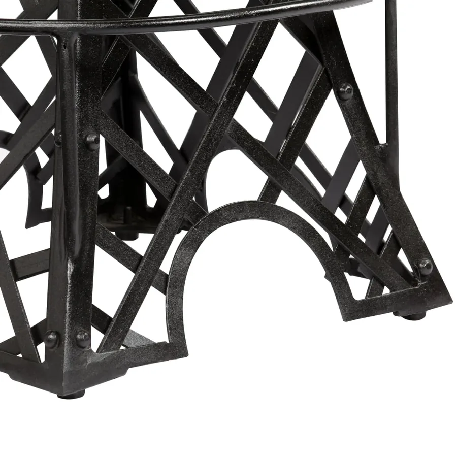 Tabourets de bar lot de 2 cuir véritable - 3