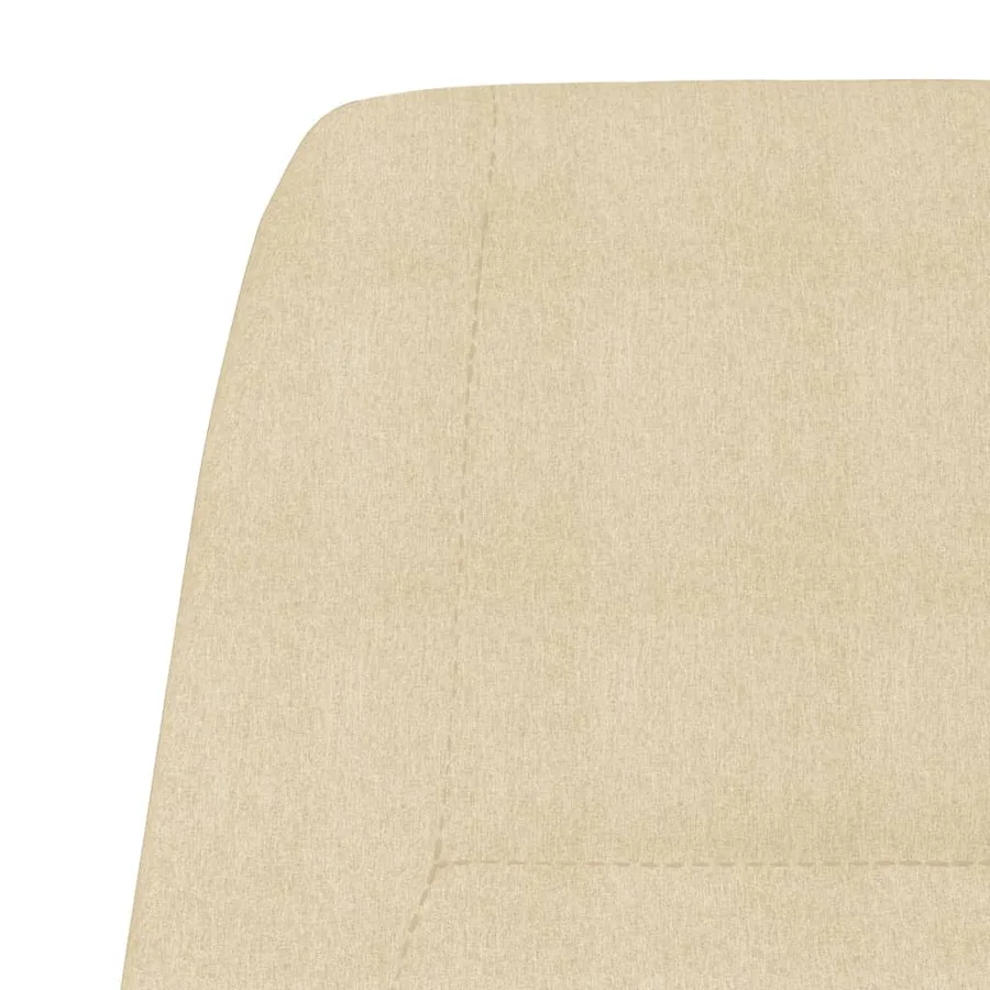 Chaise de relaxation Crème Tissu - 6