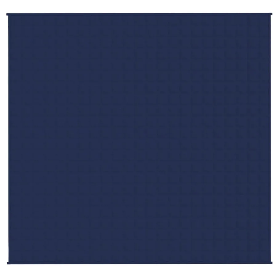 Couverture lestée Bleu 220x240 cm 15 kg Tissu - 3