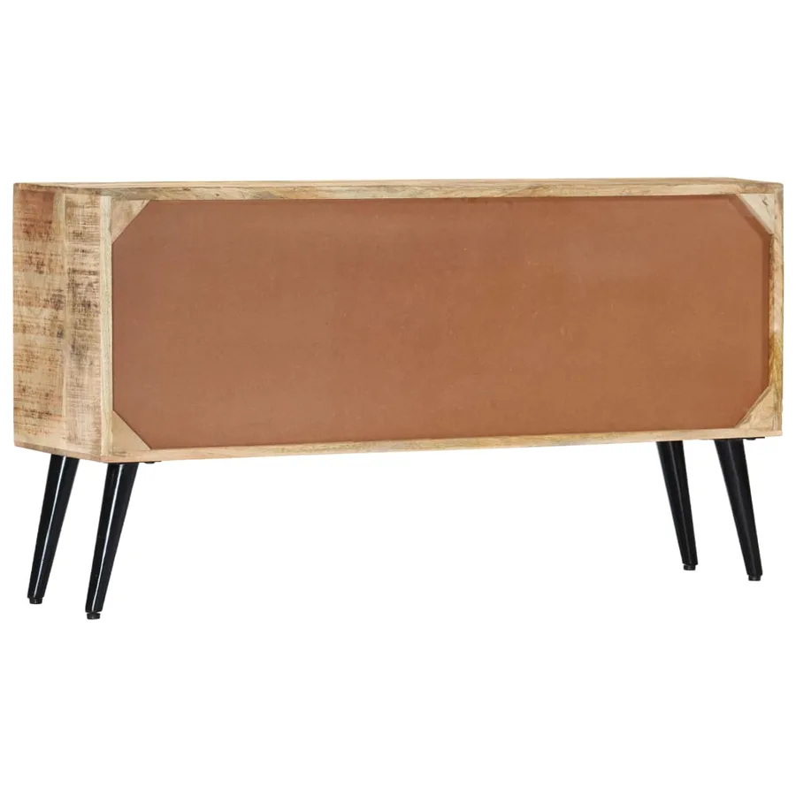 Buffet 118x30x62 cm Bois de manguier massif - 5