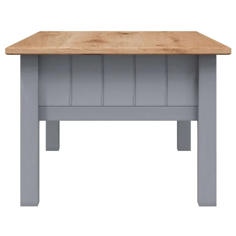 Table basse Gris 100x60x43,5 cm Pin massif Assortiment Panama - 6