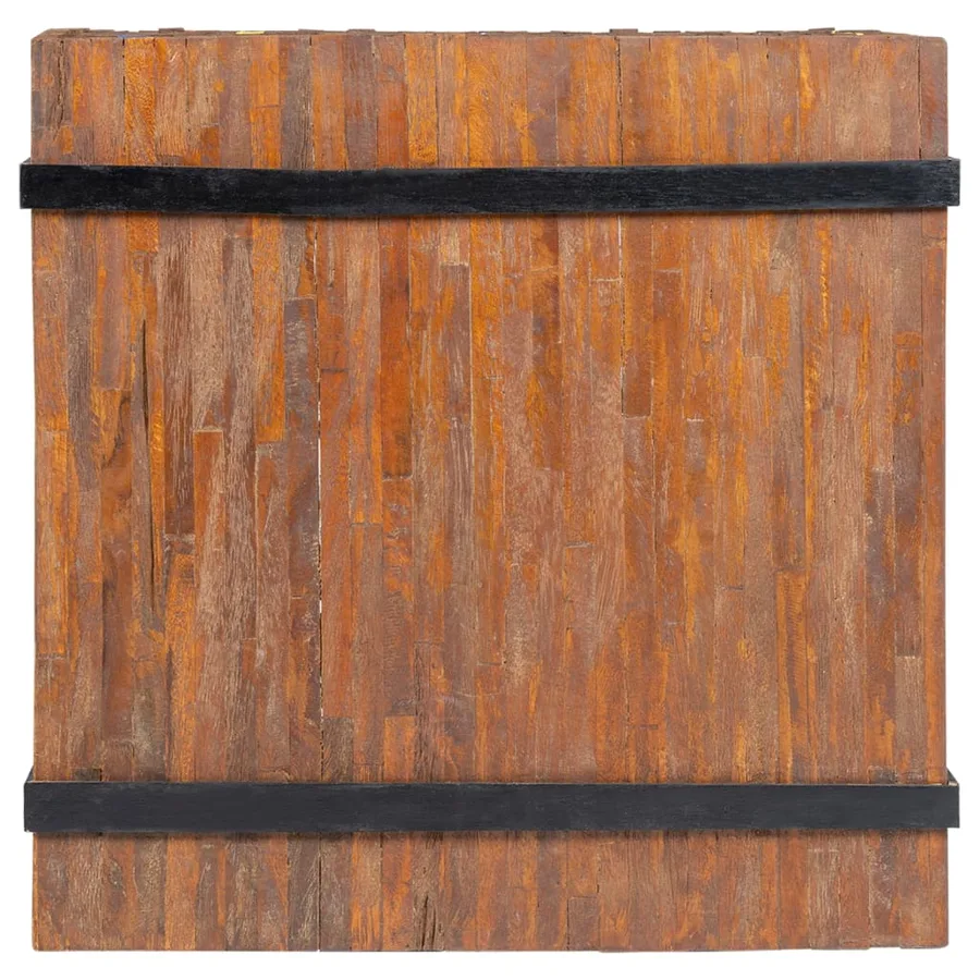 Table d'appoint en teck 60 x 60 x 38 cm - 4