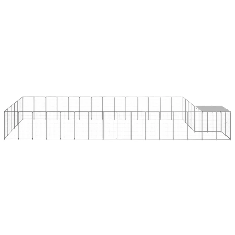 Chenil Argenté 26,62 m² Acier - 3