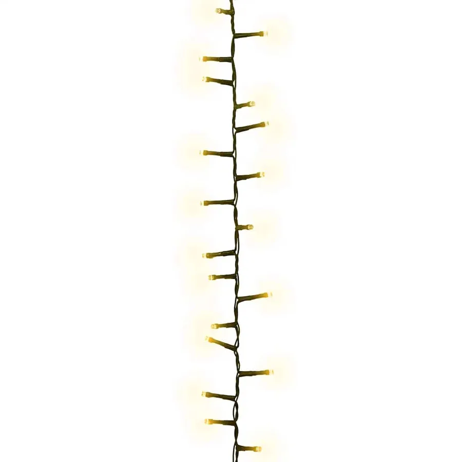 Guirlande à LED compacte avec 2000 LED Blanc chaud 45 m PVC - 3