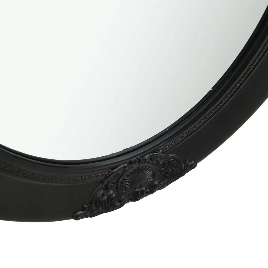 Miroir mural style baroque 50x70 cm noir - 5