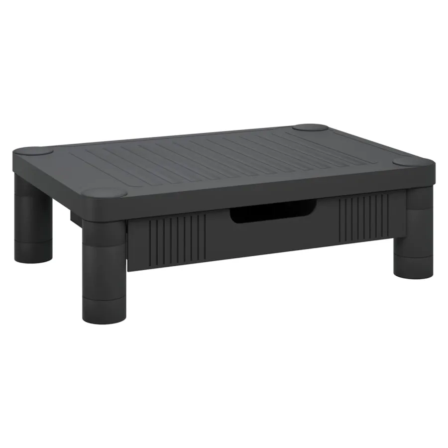 Support de moniteur Noir 43x30,5x13 cm - 2