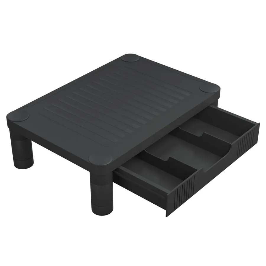 Support de moniteur Noir 43x30,5x13 cm - 5