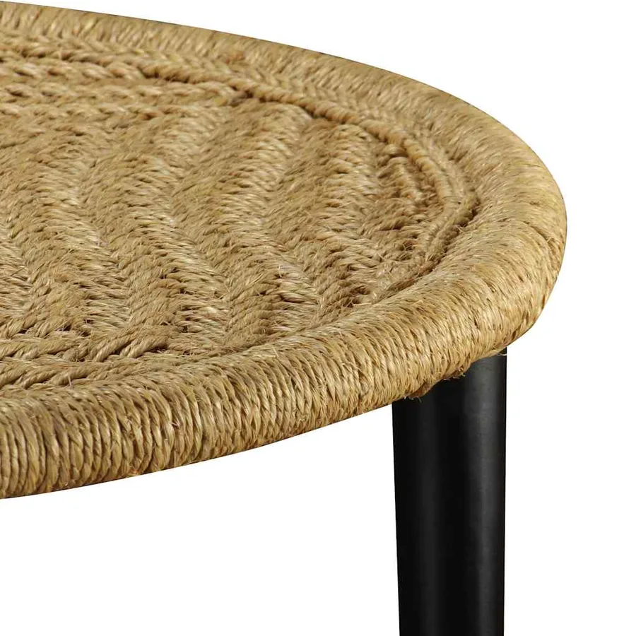 Table basse 2 pcs jute naturelle - 8