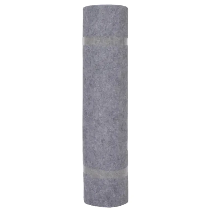 Tapis Gris 1,2 x 20 m Polyester - 3