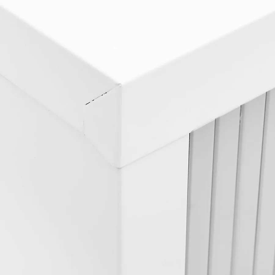 Armoire à portes coulissantes Gris 90x40x90 cm Acier - 8