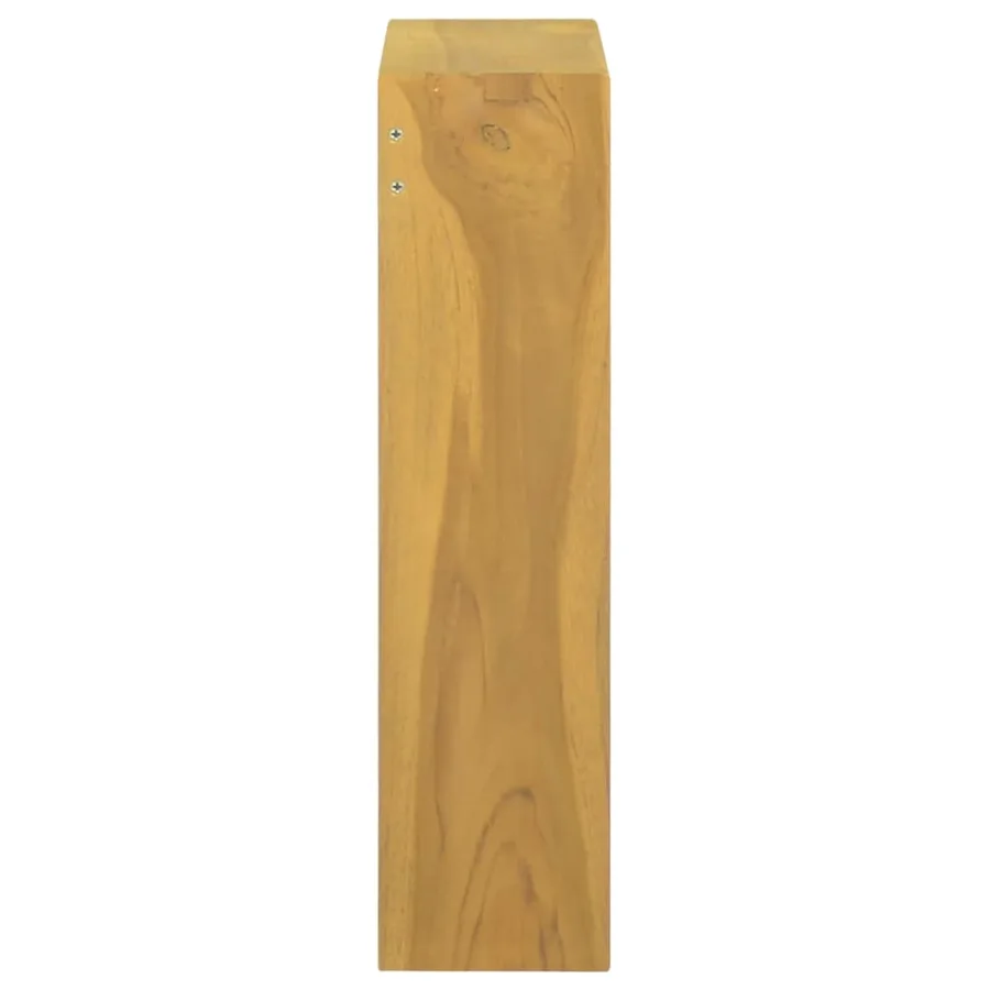 Armoire à miroir 30x10x40 cm Bois de teck solide - 3