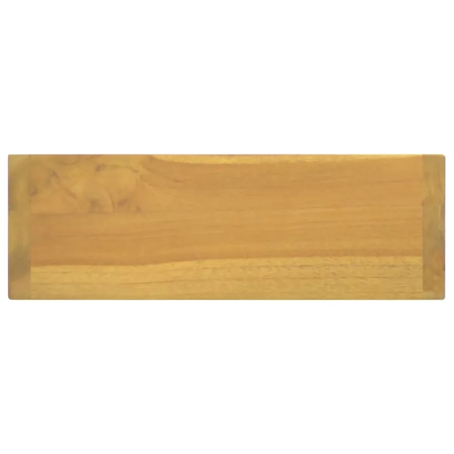 Armoire à miroir 30x10x40 cm Bois de teck solide - 5