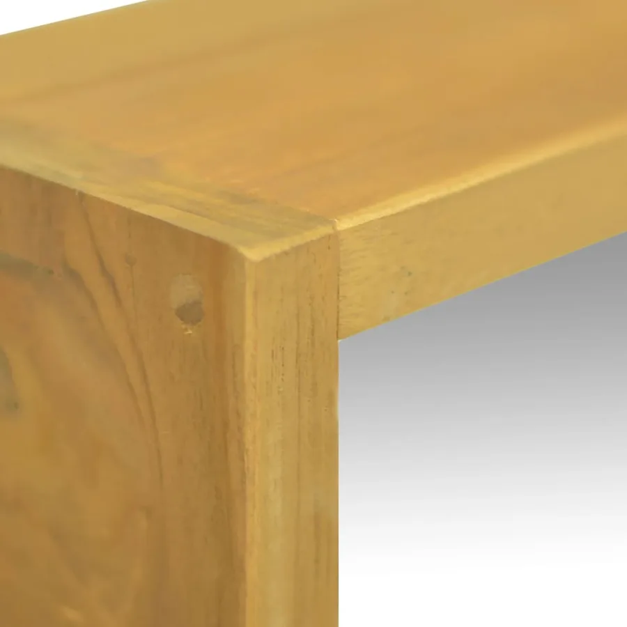 Armoire à miroir 30x10x40 cm Bois de teck solide - 7