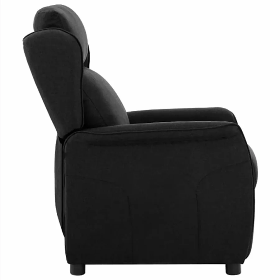Fauteuil inclinable Noir 66.5 x 94 x 101.5 cm Polyester - 3